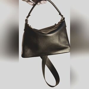 Liu Jo & Leonie Hanne Black Leather  Small Hobo Crossbody bag top h…